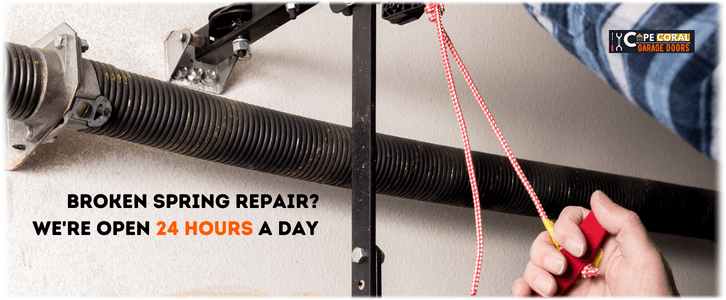 Broken Garage Door Spring Repair Cape Coral (239) 977-5529